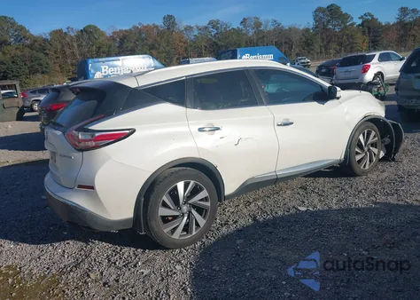 2015 Nissan Murano Platinum из США, поврежденный, VIN 5N1AZ2MG7FN274056